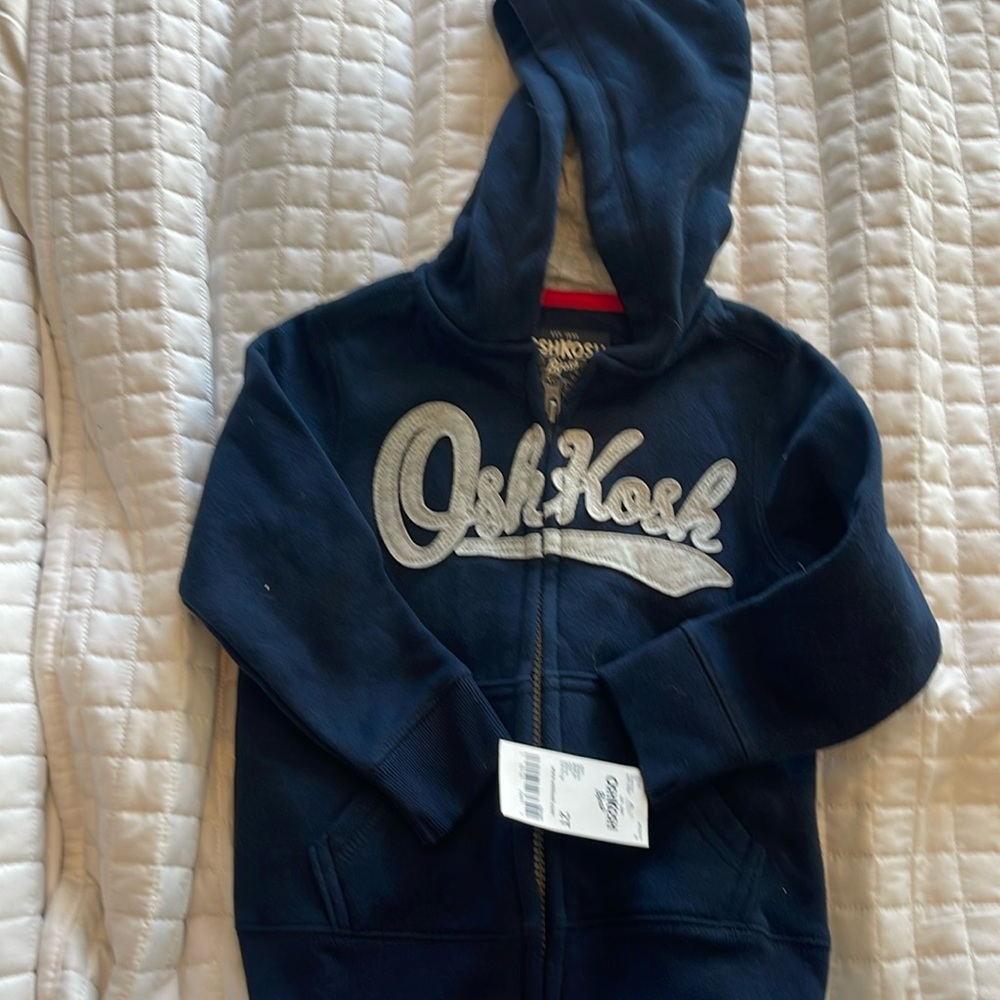 New Oshkosh hoodie with tags